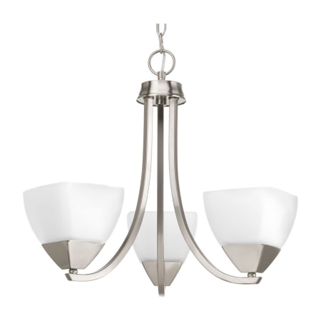 A large image of the Miseno MLIT-7084-CH3 Brushed Nickel