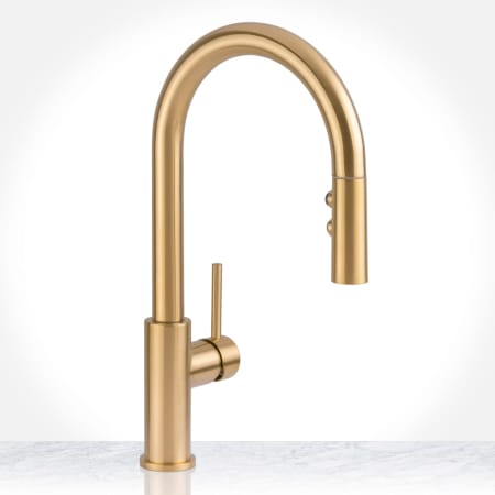 A large image of the Miseno MNO191L Champagne Gold
