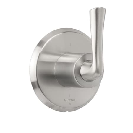 A large image of the Miseno MNODT760 PVD Brushed Nickel