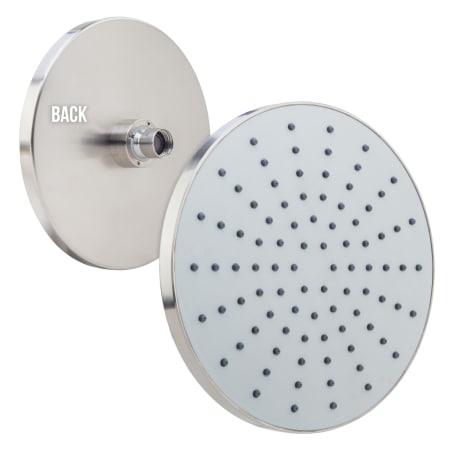 A large image of the Miseno MS-550425-S Miseno-MS-550425-S-Shower Head in Nickel