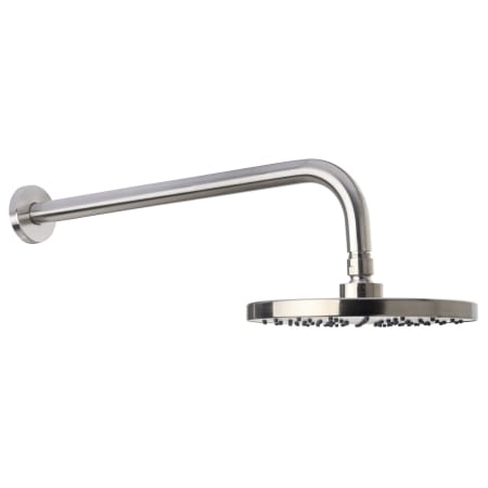 A large image of the Miseno MTS-550425E-R Miseno-MTS-550425E-R-Shower Head with Arm in Brushed Nickel