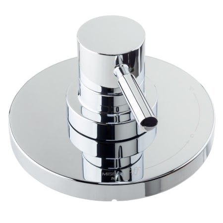A large image of the Miseno MTS-550515E-S Miseno-MTS-550515E-S-Valve Trim in Polished Chrome Angled View