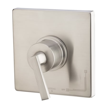 A large image of the Miseno MTS-650625E-R Miseno-MTS-650625E-R-Valve Trim in Brushed Nickel