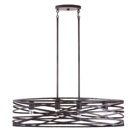 Miseno SBU145383RT Weathered Iron Annata 4-Light Island ...
