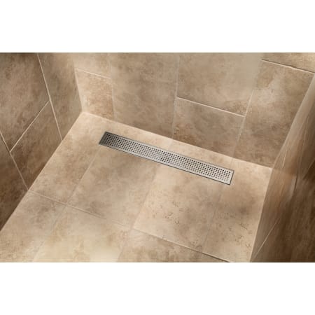 Pattern Grate Linear Shower Drain, How To Remove Tile Linear Shower Drain Cover