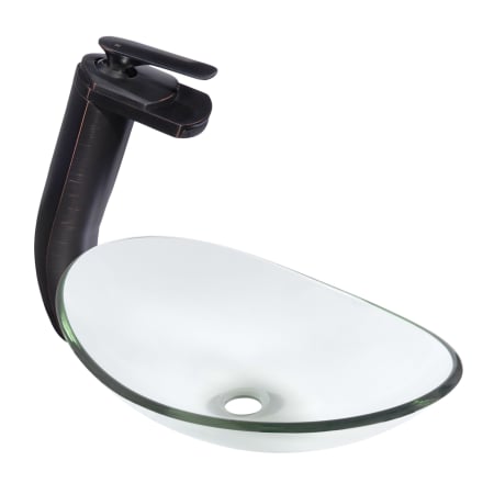 A large image of the Miseno MNOC423/ML750 Oil Rubbed Bronze Faucet
