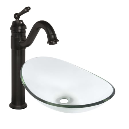 A large image of the Miseno MNOC423/ML953 Oil Rubbed Bronze Faucet