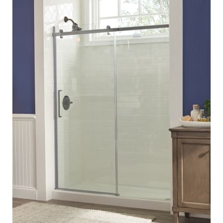 A large image of the Miseno MSDC7448DR Brushed Nickel