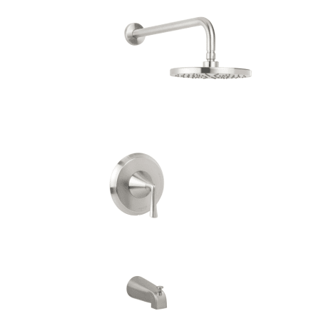 A large image of the Miseno MTS-850425-R Brushed Nickel