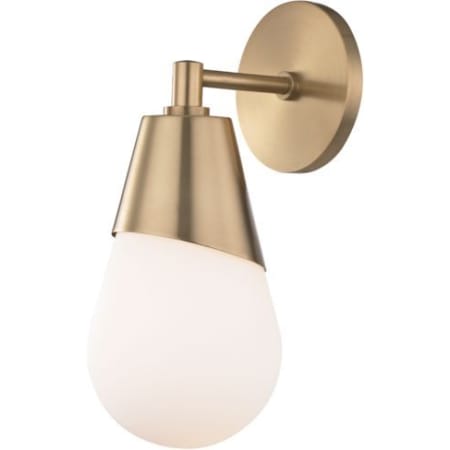 A large image of the Mitzi H101101 Aged Brass