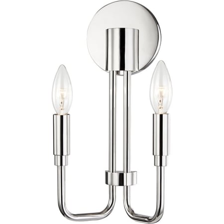 A large image of the Mitzi H261102 Polished Nickel