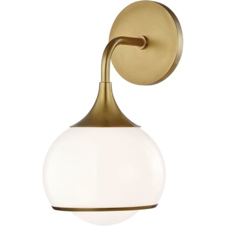 A large image of the Mitzi H281301 Aged Brass