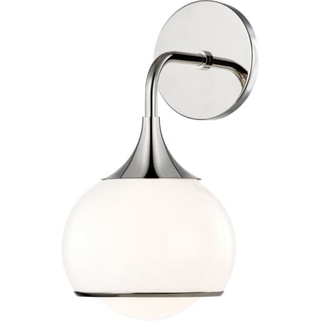A large image of the Mitzi H281301 Polished Nickel
