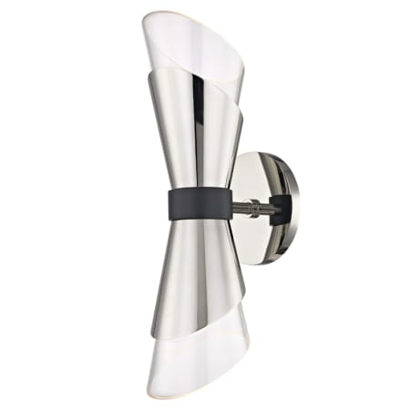 A large image of the Mitzi H130102 Polished Nickel