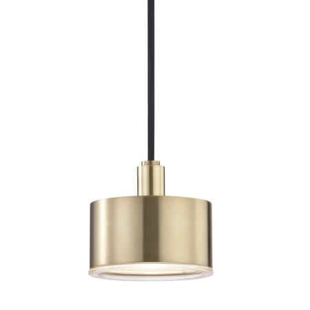 A large image of the Mitzi H159701 Aged Brass