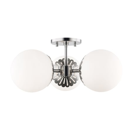 A large image of the Mitzi H193603 Polished Nickel