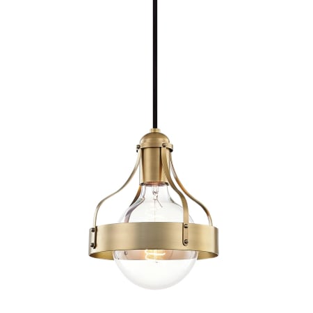 A large image of the Mitzi H271701 Aged Brass