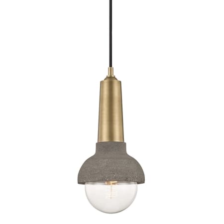 A large image of the Mitzi H304701 Aged Brass