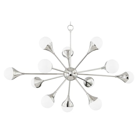 A large image of the Mitzi H375812 Polished Nickel