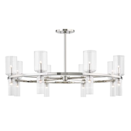 A large image of the Mitzi H384816 Polished Nickel