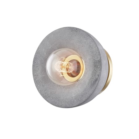 A large image of the Mitzi H400501 Aged Brass