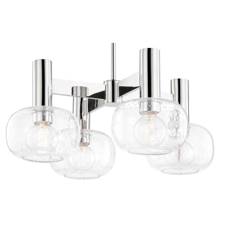 A large image of the Mitzi H403804 Polished Nickel