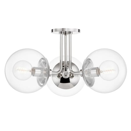 A large image of the Mitzi H503603 Polished Nickel