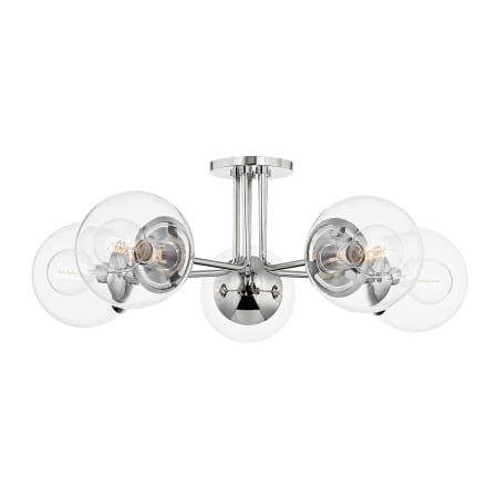 A large image of the Mitzi H503605 Polished Nickel