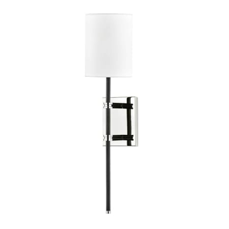 A large image of the Mitzi H547101 Polished Nickel / Black