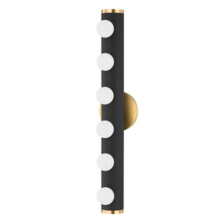 A large image of the Mitzi H631306 Aged Brass / Black