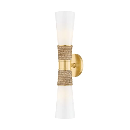 A large image of the Mitzi H709102 Aged Brass