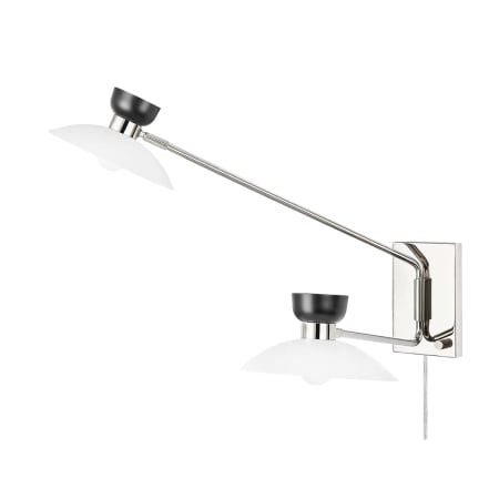 A large image of the Mitzi HL481202 Polished Nickel