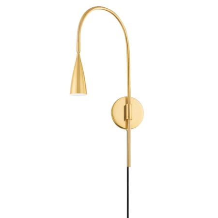 A large image of the Mitzi HL811201 Aged Brass