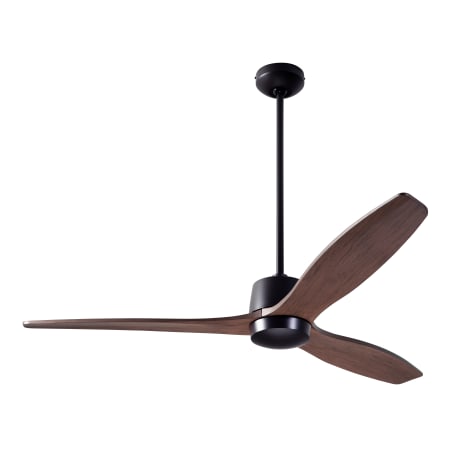 A large image of the Modern Fan Co. Arbor Dark Bronze and Mahogany blades