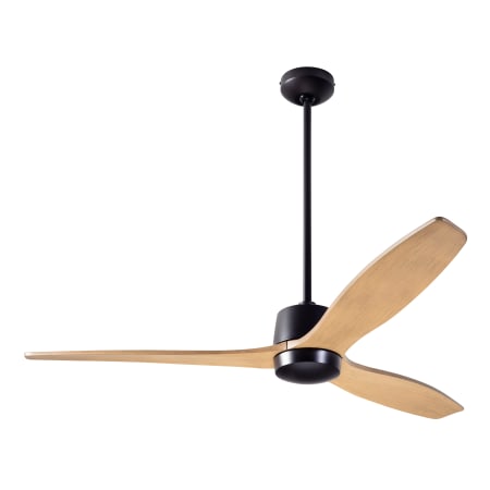A large image of the Modern Fan Co. Arbor Dark Bronze and Maple blades