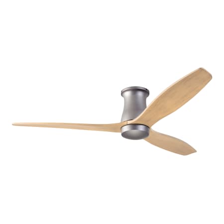 A large image of the Modern Fan Co. Arbor Flush Graphite and Maple blades