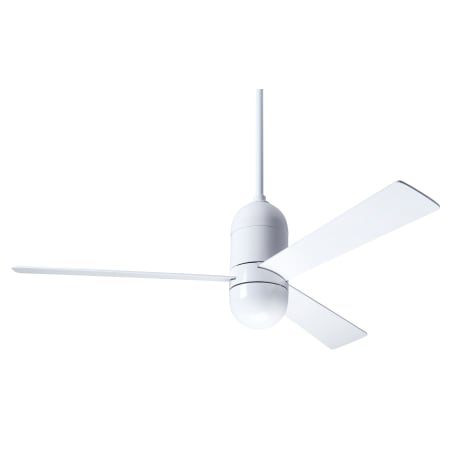 A large image of the Modern Fan Co. Cirrus Gloss White