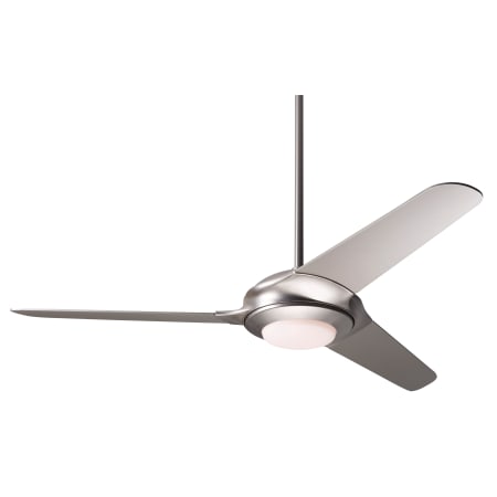 A large image of the Modern Fan Co. Flow with Light Kit Matte Nickel