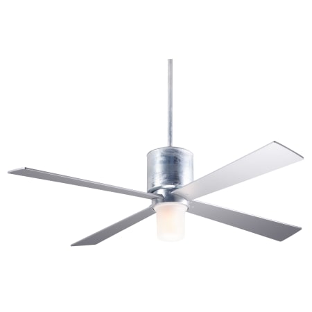 A large image of the Modern Fan Co. Lapa with Light Kit Galvanized