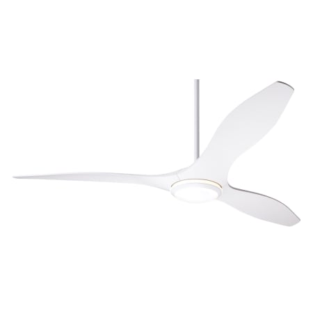 A large image of the Modern Fan Co. IC/Brisa with Light Kit Matte White