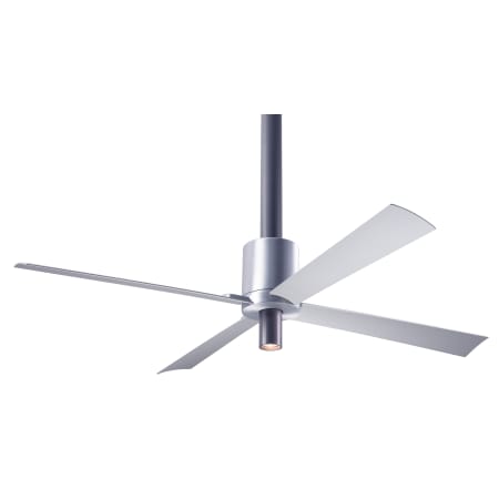 A large image of the Modern Fan Co. Pensi with Light Kit Aluminum / Anthracite