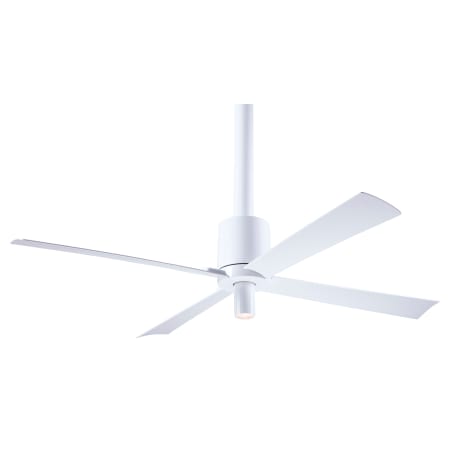 A large image of the Modern Fan Co. Pensi with Light Kit Gloss White