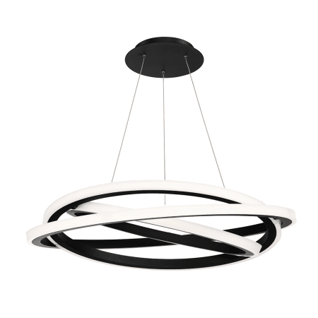 A large image of the Modern Forms PD-24838 Black