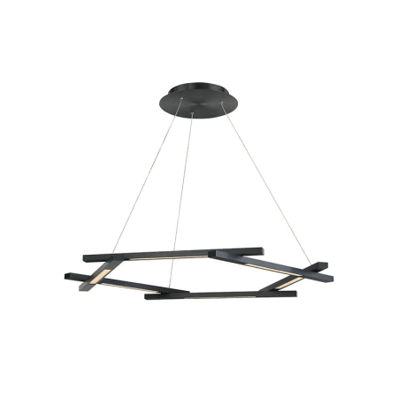 A large image of the Modern Forms PD-43738 Black