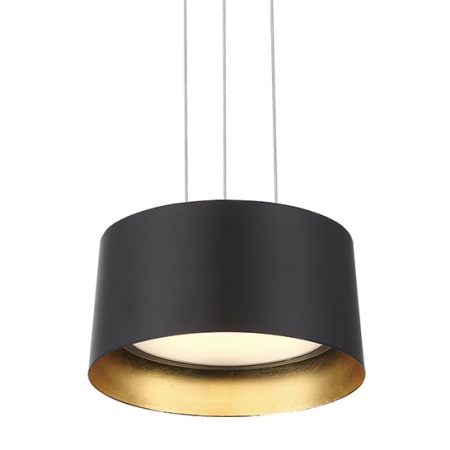 A large image of the Modern Forms PD-52708 Gold Leaf / Dark Bronze