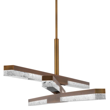 A large image of the Modern Forms PD-81006 Aged Brass