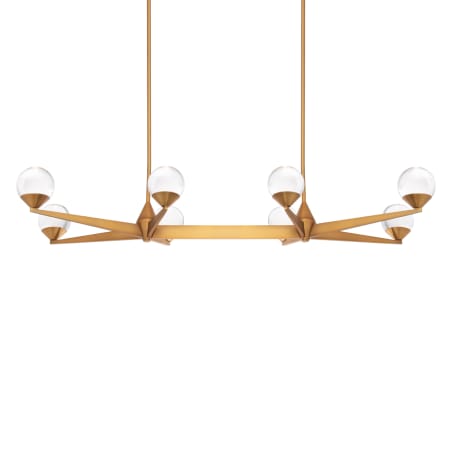 A large image of the Modern Forms PD-82044 Aged Brass
