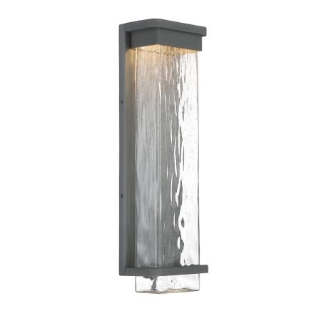Modern Forms Ws W32521 Gh Graphite Vitrine 21 Tall Led Outdoor Wall Sconce Lightingshowplace Com Ws W32521 Gh Graphite Vitrine, Modern Forms Outdoor Sconces