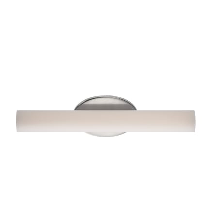 A large image of the Modern Forms WS-3618 Brushed Nickel / 2700K