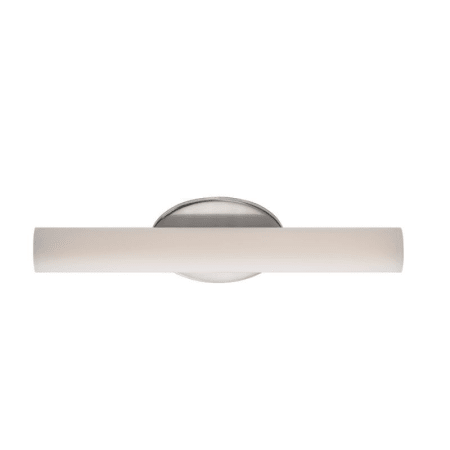 A large image of the Modern Forms WS-3618 Brushed Nickel / 3000K